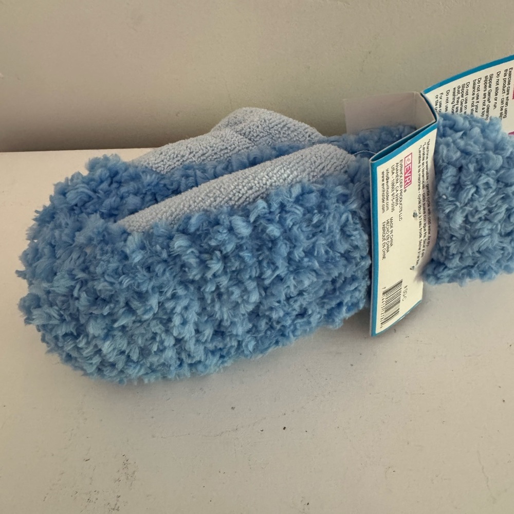EVRI Slipper Genie in Light Blue brand new with tags slippers for cleaning - Picture 3 of 4